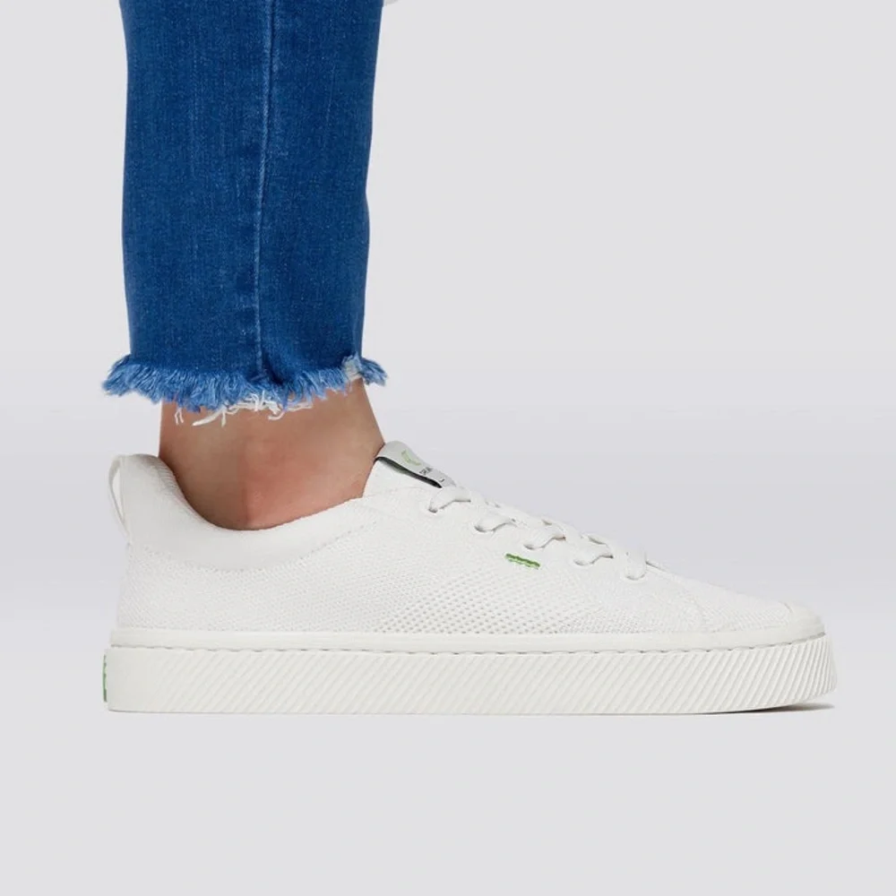 CARIUMA Off White Knit IBI Low Sneakers - Picture 7 of 11